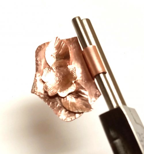 Judy Larson's Easy No Solder Hinges - , General Education, , roll the metal